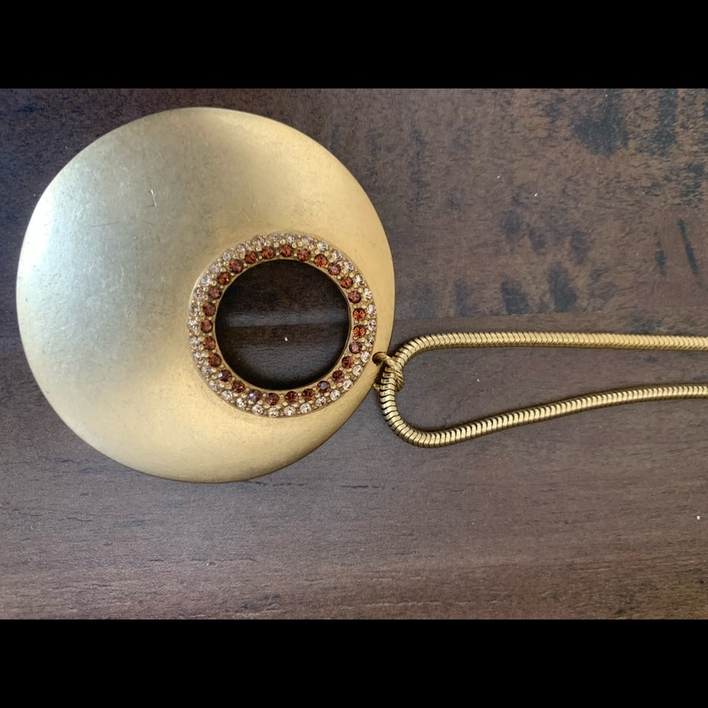 Gold Medallion Necklace